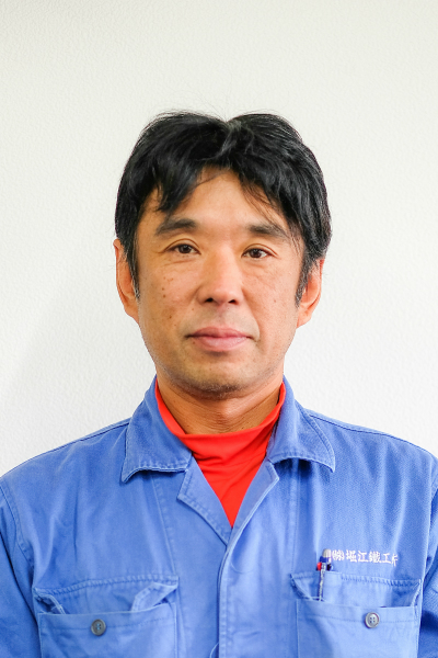 株式会社 堀江鐵工所・専務取締役・堀江良彰