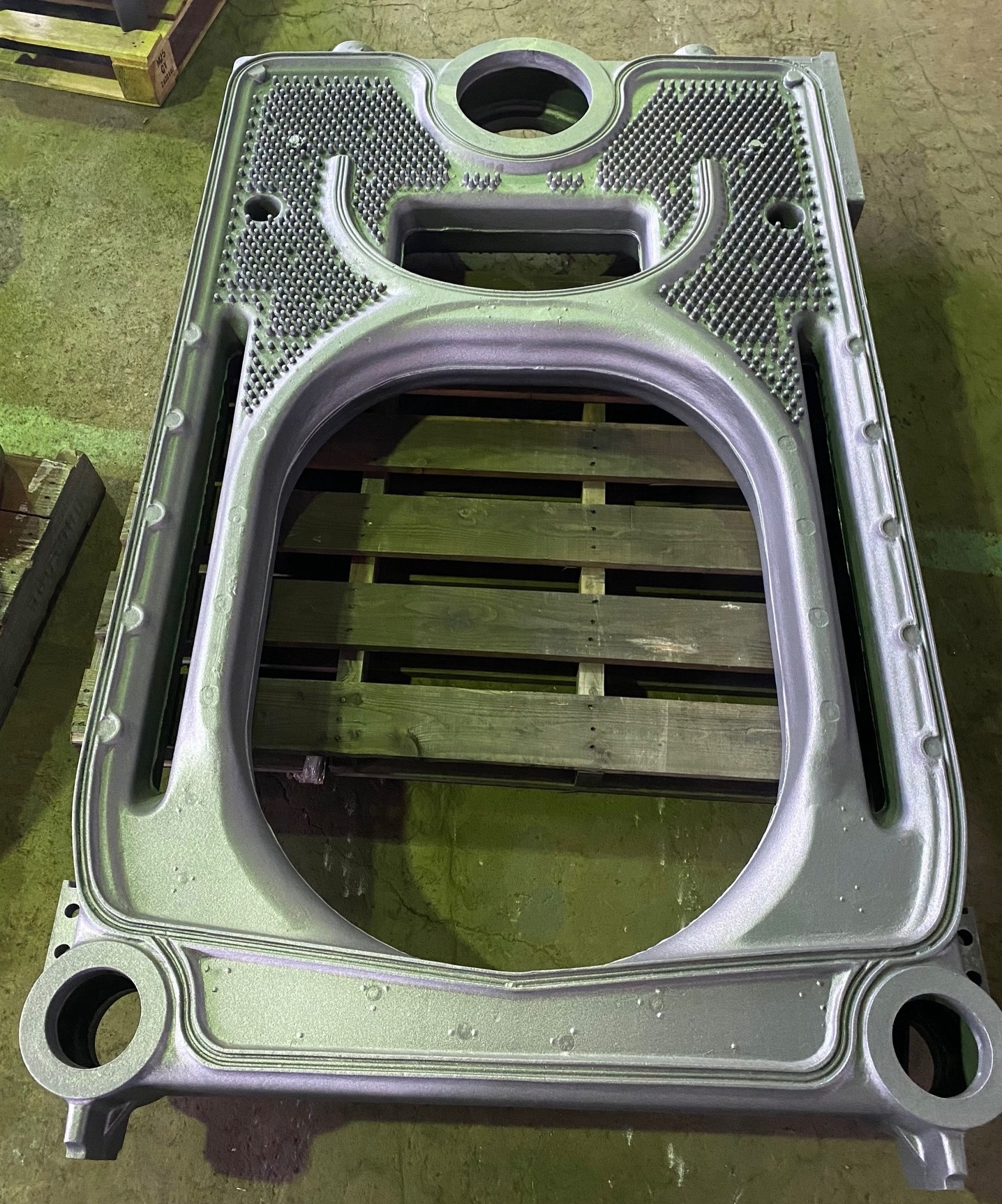 大型ヒーター用熱交換プレート 大型ヒーター用熱交換プレート