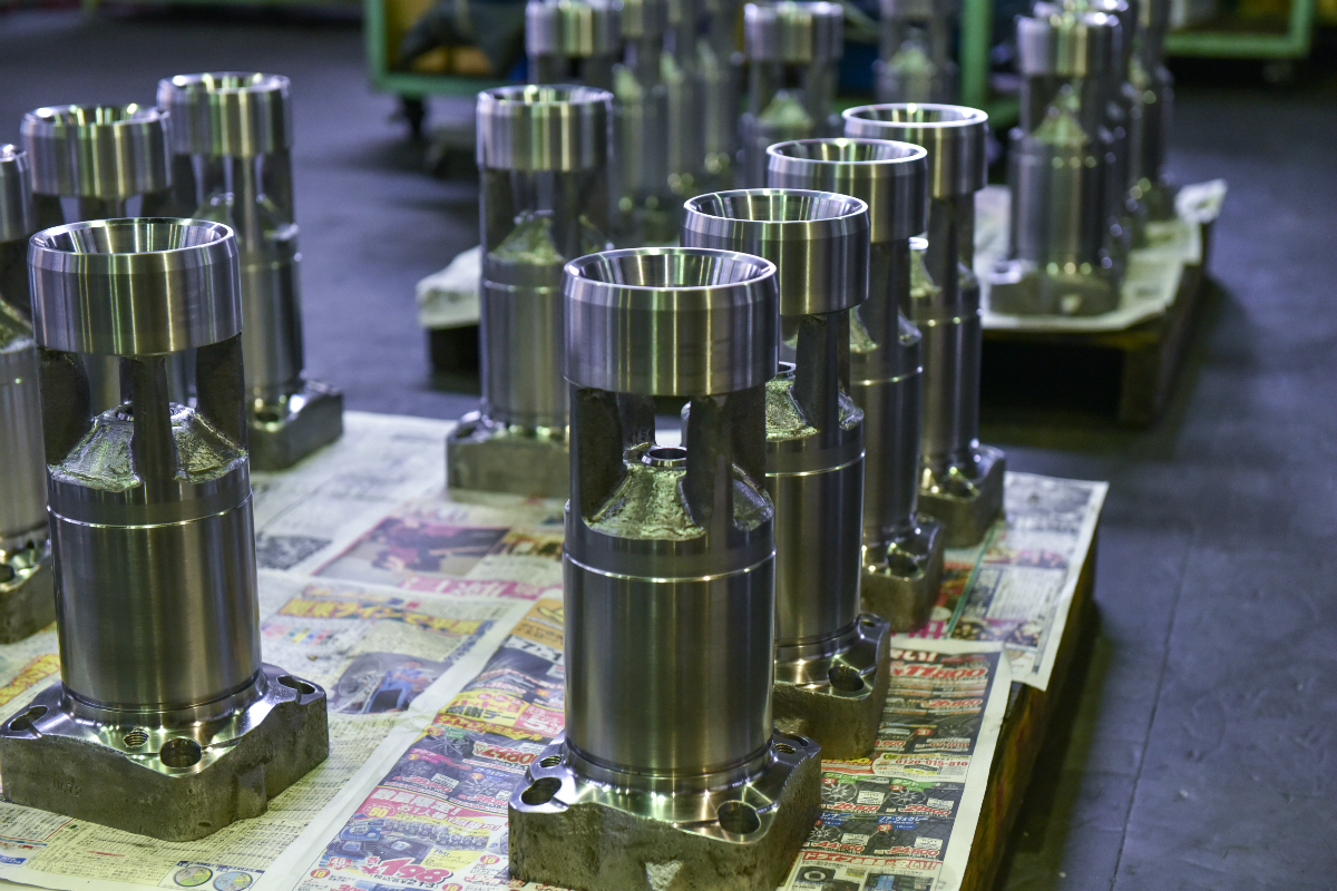 4サイクルエンジン　排気弁箱